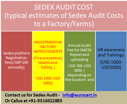 Sedex Audit Cost 